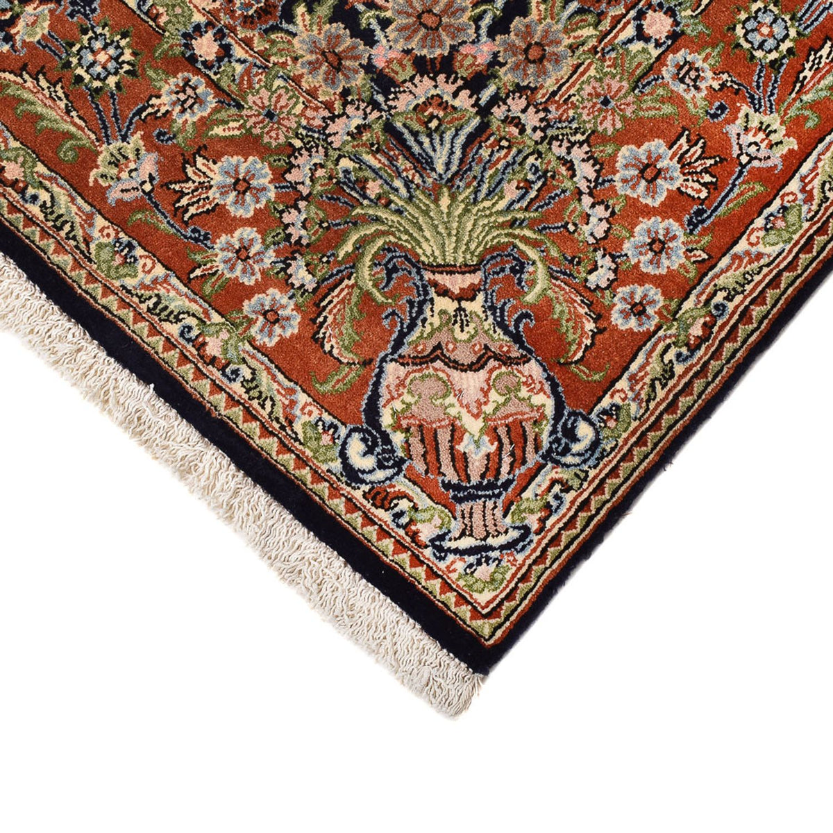 Perser Rug - Ghom - Royal - 208 x 137 cm - dark beige