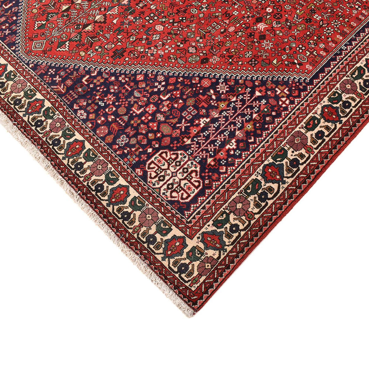 Perser Rug - Nomadic square  - 198 x 198 cm - red