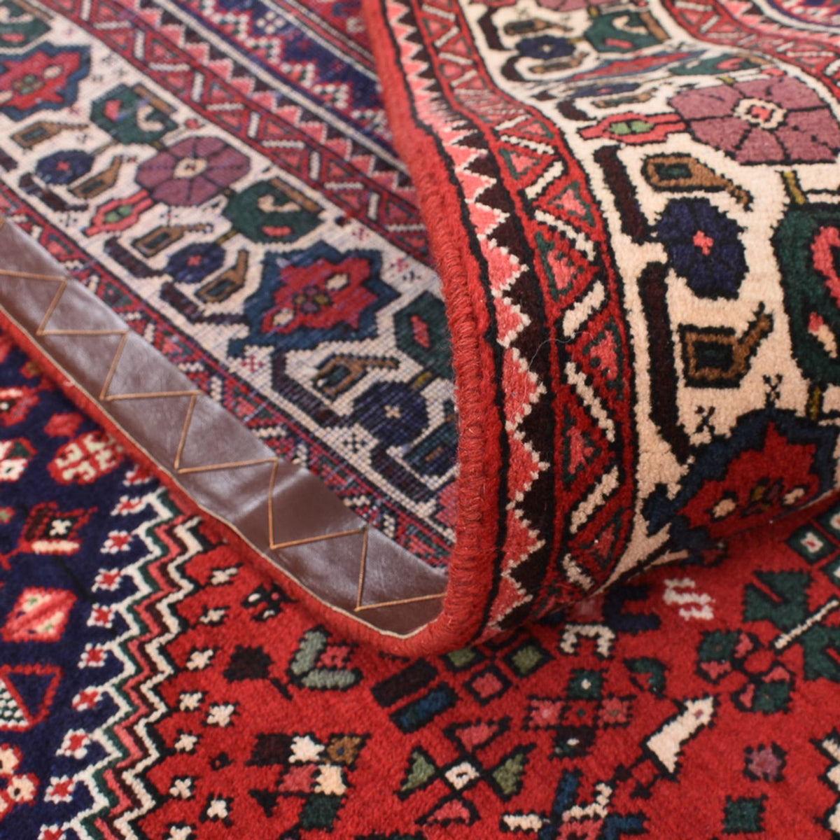 Perser Rug - Nomadic square  - 198 x 198 cm - red