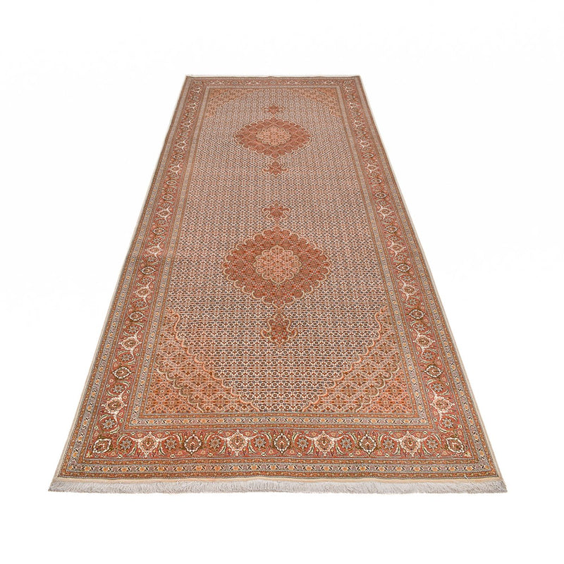 Runner Perser Rug - Tabriz - Royal - 405 x 153 cm - rust