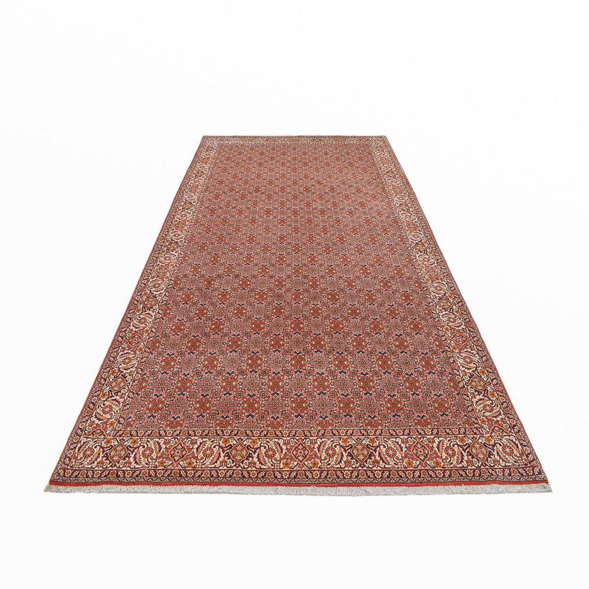 Runner Perser Rug - Bidjar - 398 x 200 cm - rust