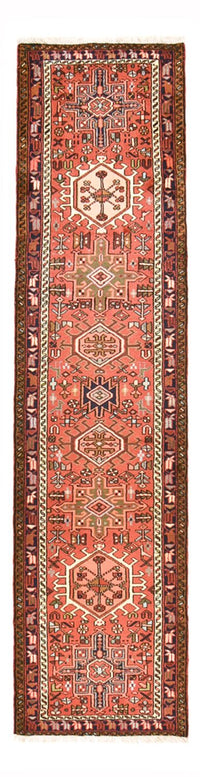 Runner Perser Rug - Nomadic - 290 x 73 cm - light red