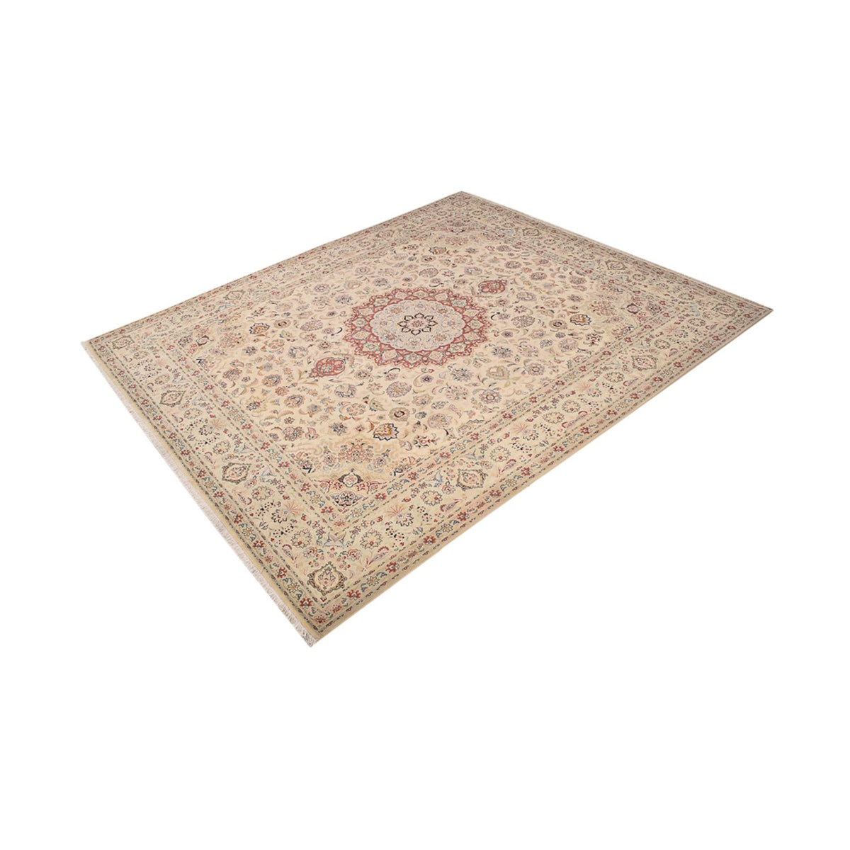 Perser Rug - Tabriz - Royal - 349 x 298 cm - beige