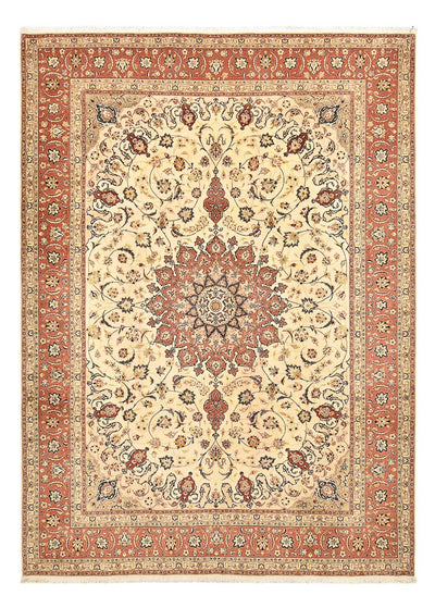 Tabriz - 50 Raj Rug 250x358cm - Persian Rugs - light beige