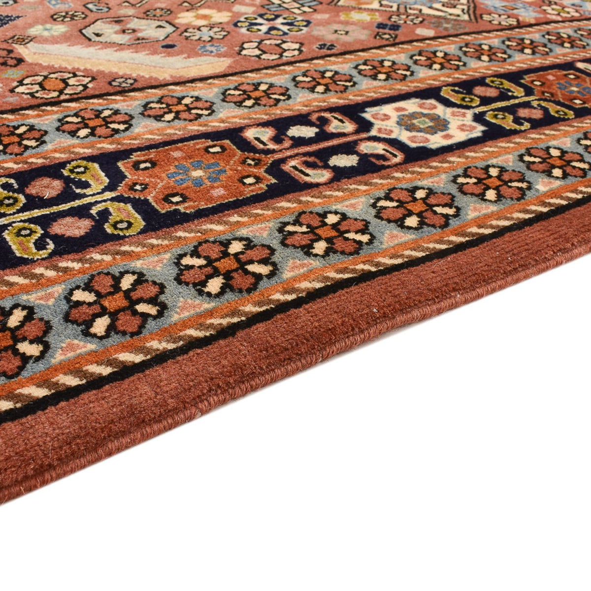 Gabbeh Rug - Kashkuli Perser - 290 x 176 cm - dark beige