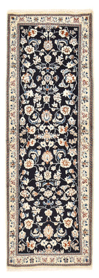 Runner Perser Rug - Nain - Royal - 180 x 68 cm - dark blue