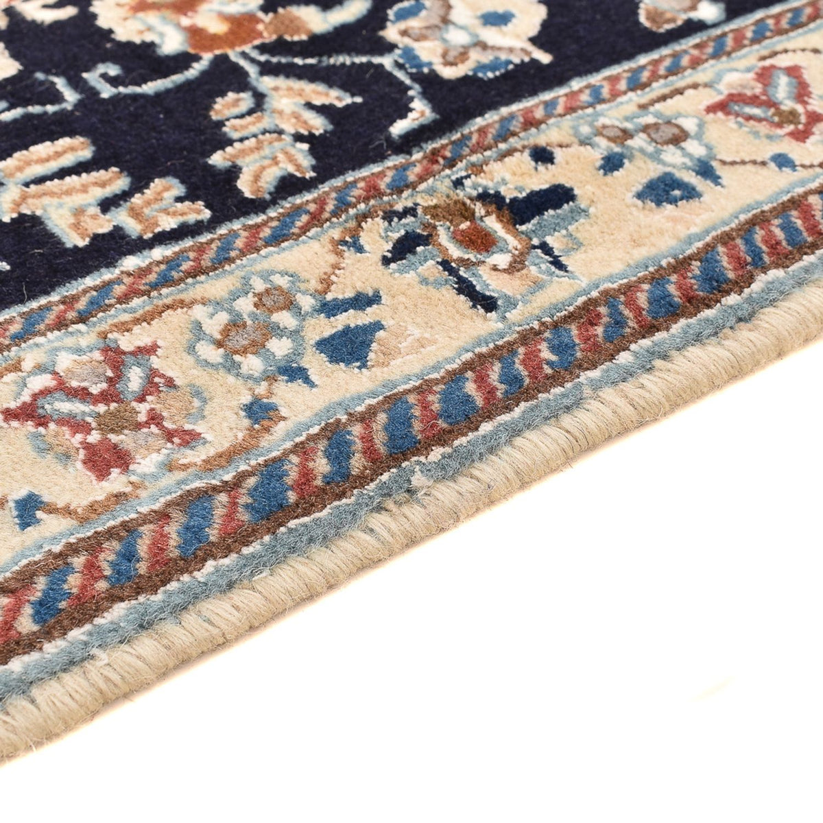 Runner Perser Rug - Nain - Royal - 180 x 68 cm - dark blue