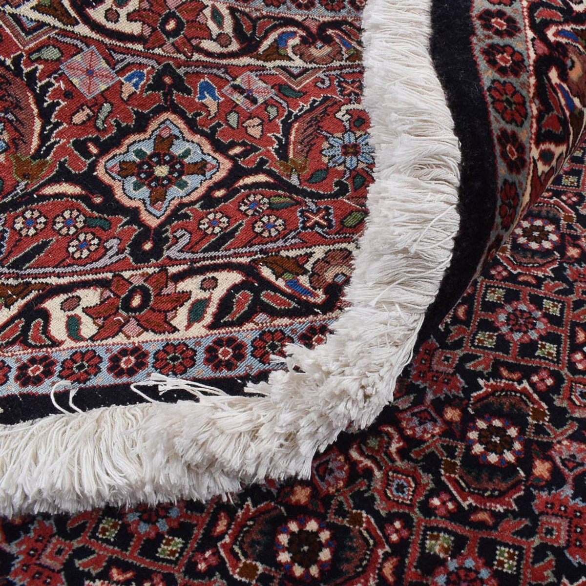 Perser Rug - Bidjar round  - 300 x 300 cm - dark red