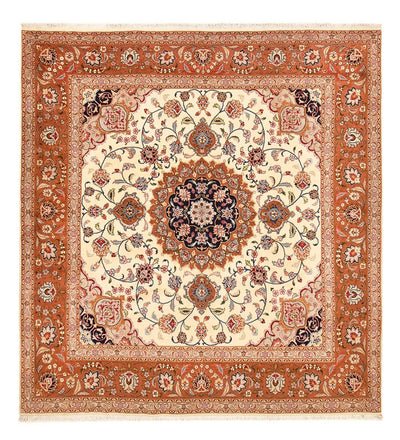 Tabriz - 40 Raj Rug 250x275cm - Persian Rugs - multicolored