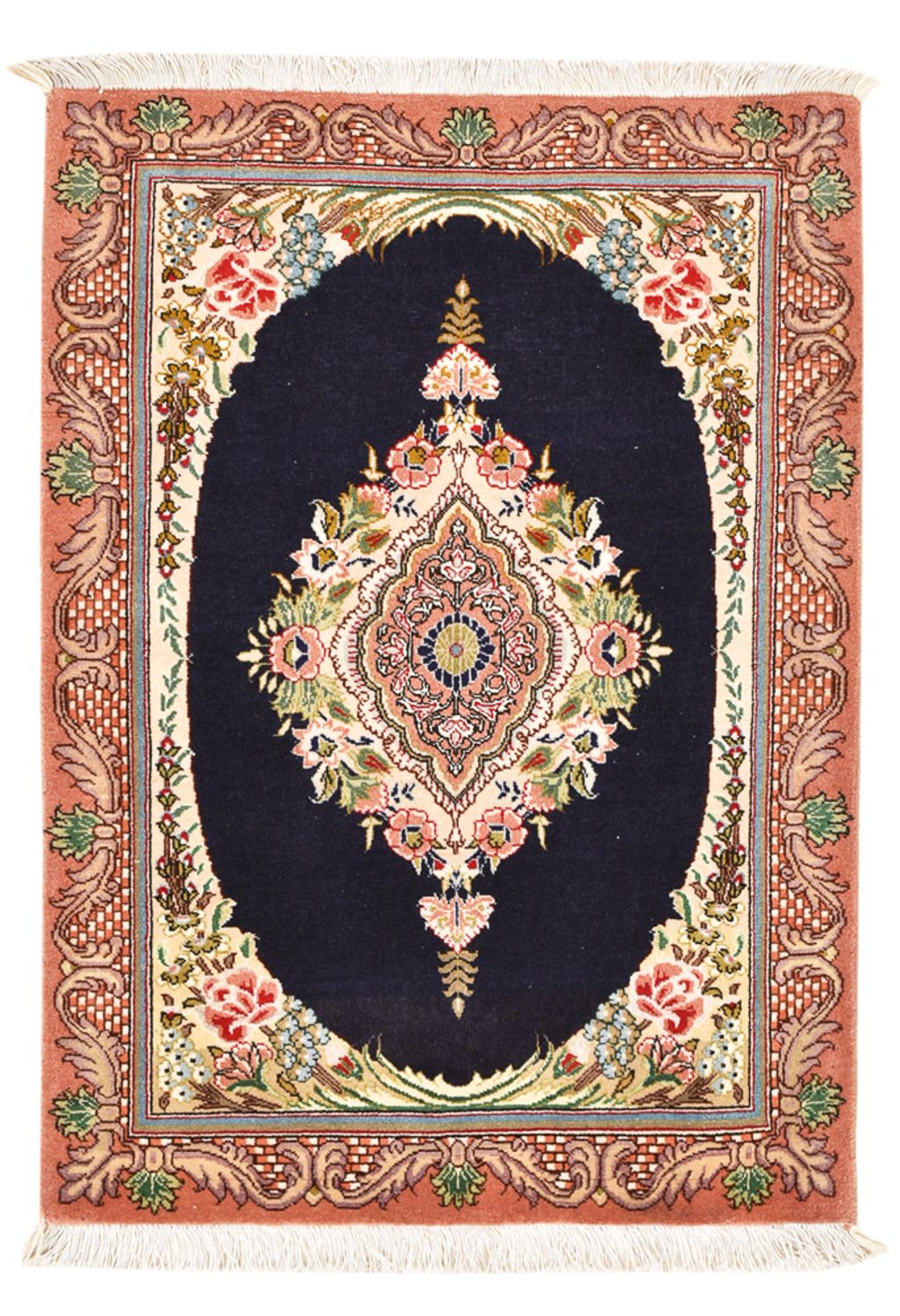Perser Rug - Tabriz - Royal - 90 x 60 cm - dark blue