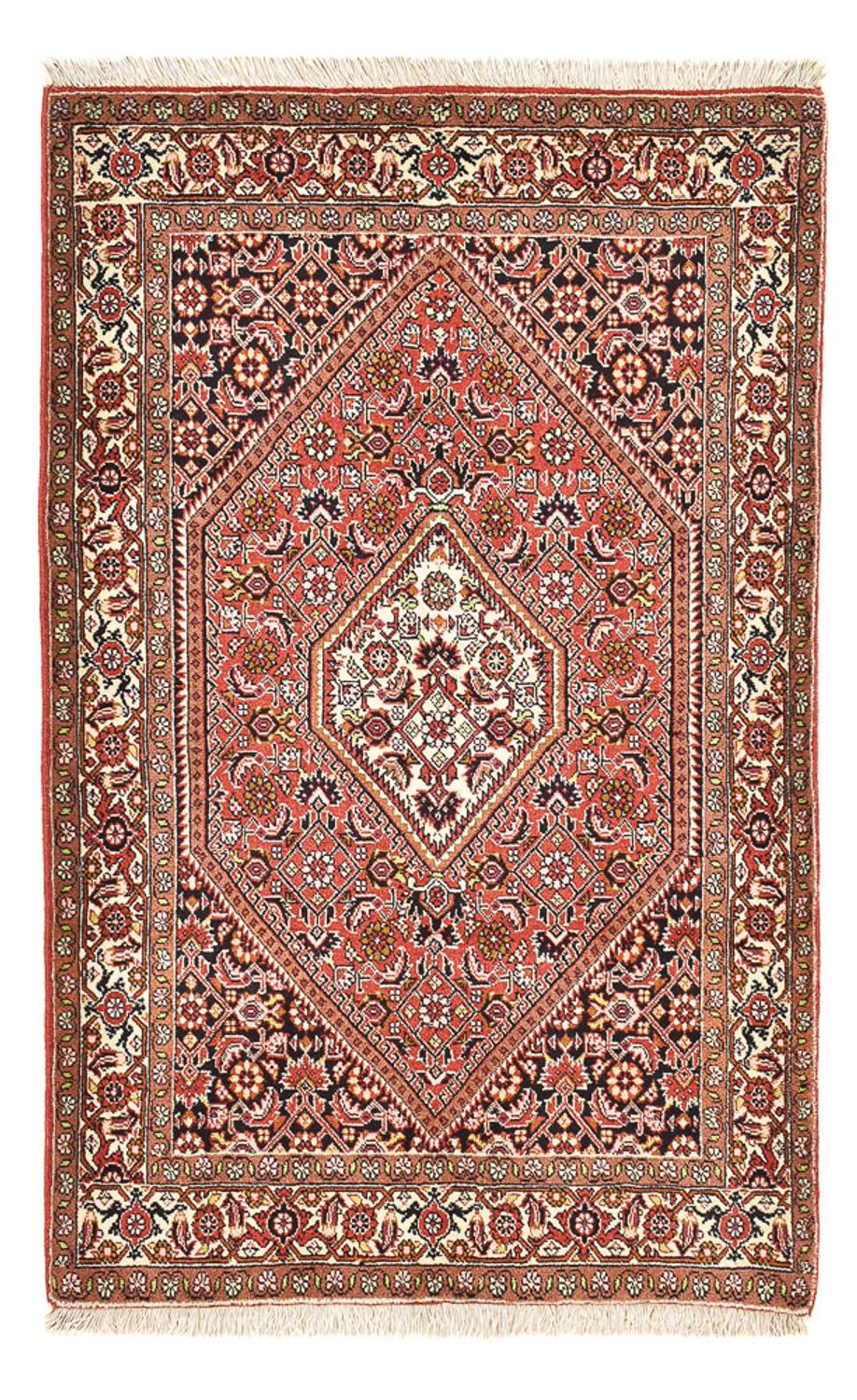 Perser Rug - Bidjar - 130 x 82 cm - light red