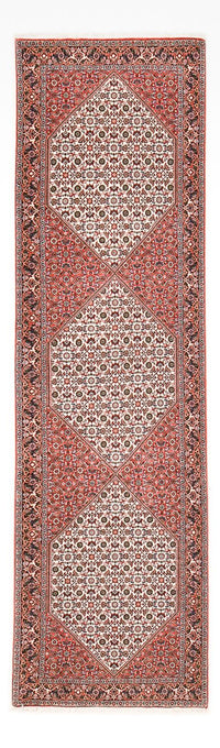 Runner Perser Rug - Bidjar - 297 x 85 cm - rust