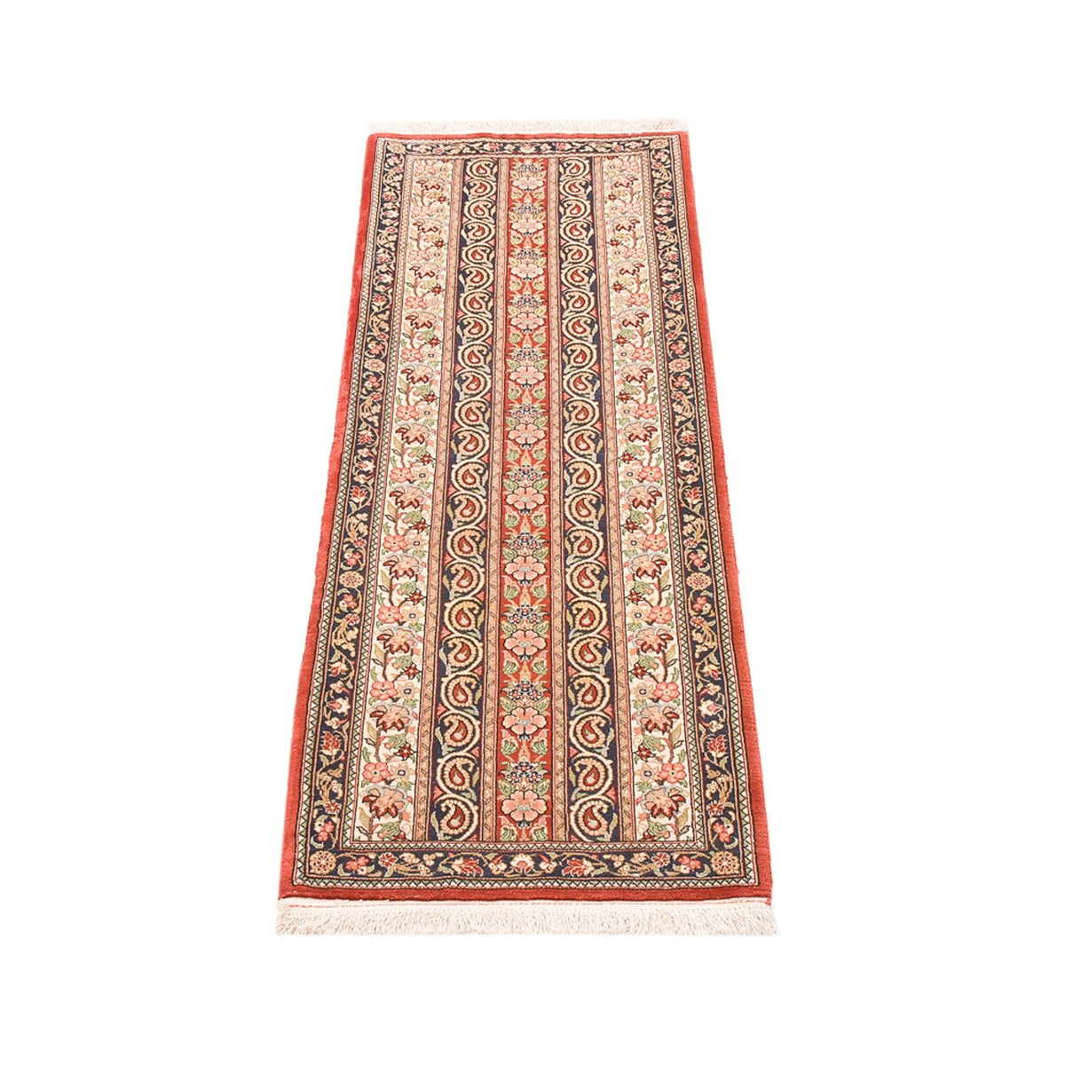 Runner Perser Rug - Ghom - Royal - 156 x 51 cm - light beige