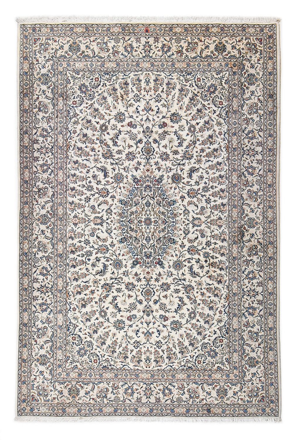 Perser Rug - Keshan - 323 x 216 cm - light grey