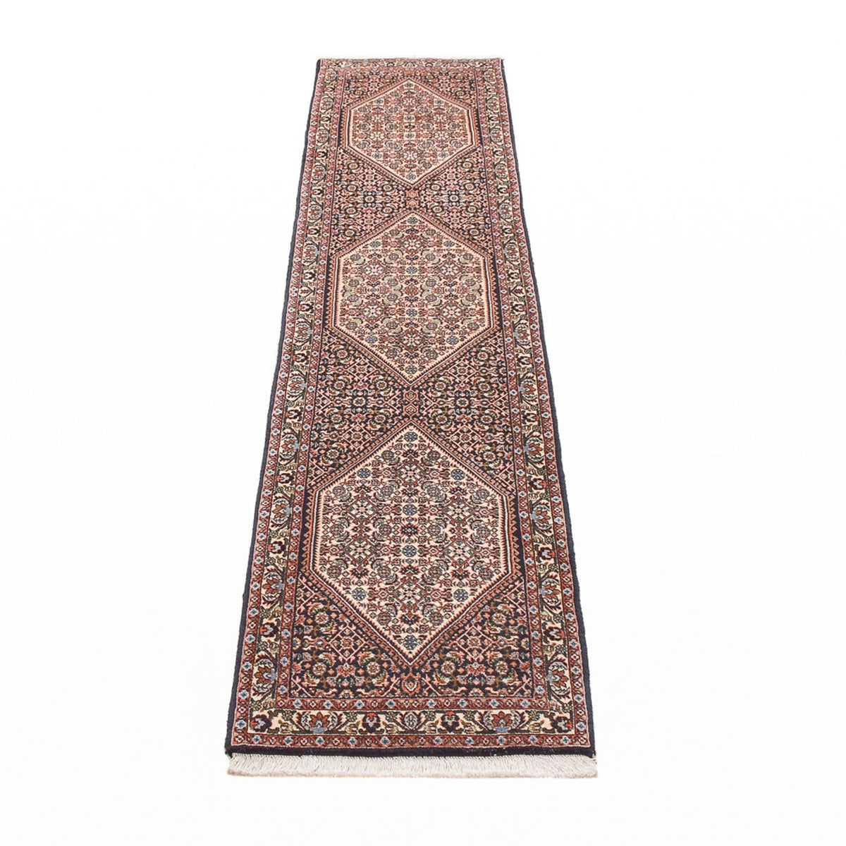 Runner Perser Rug - Bidjar - 247 x 55 cm - rust
