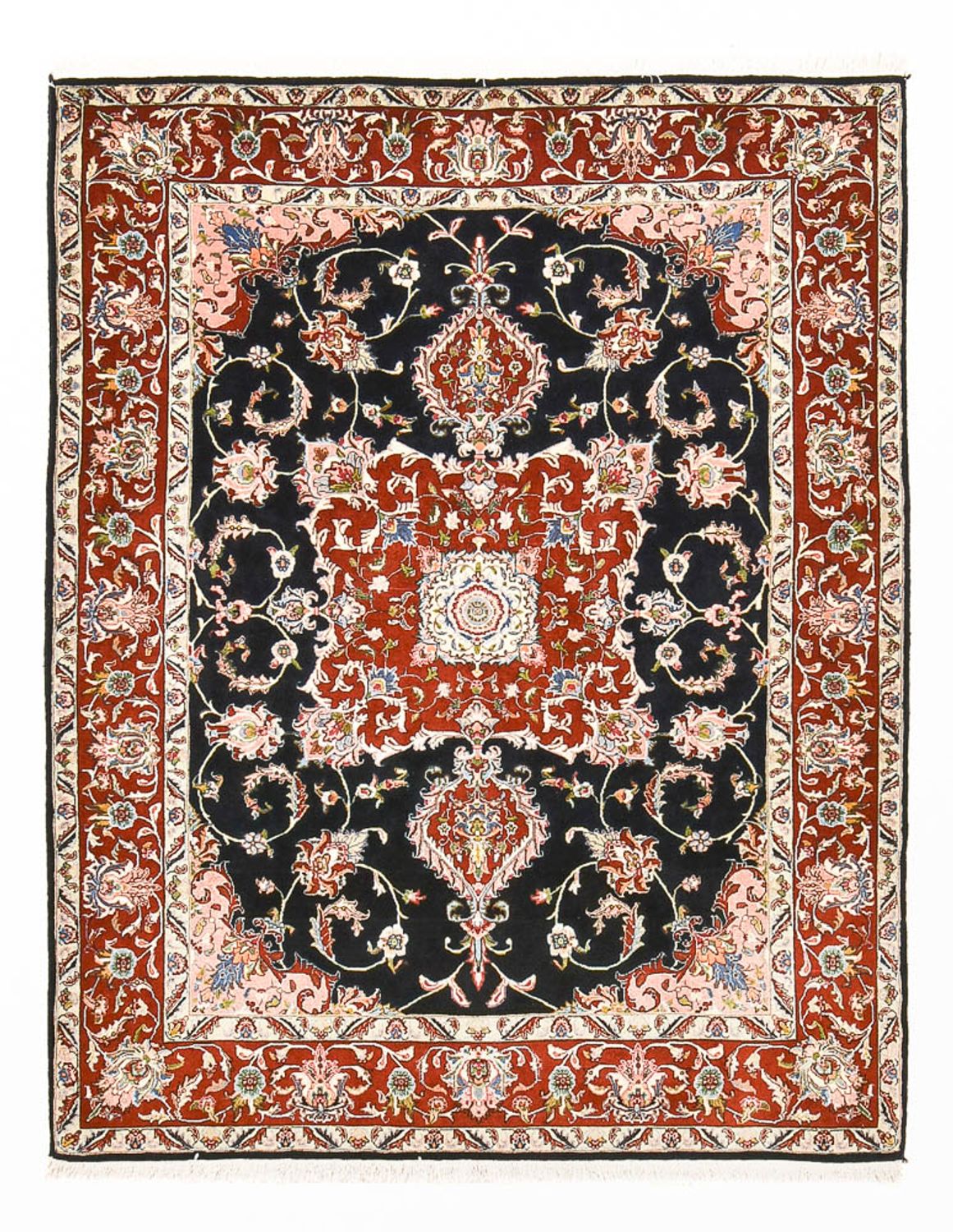 Perser Rug - Ghom - 180 x 140 cm - dark blue