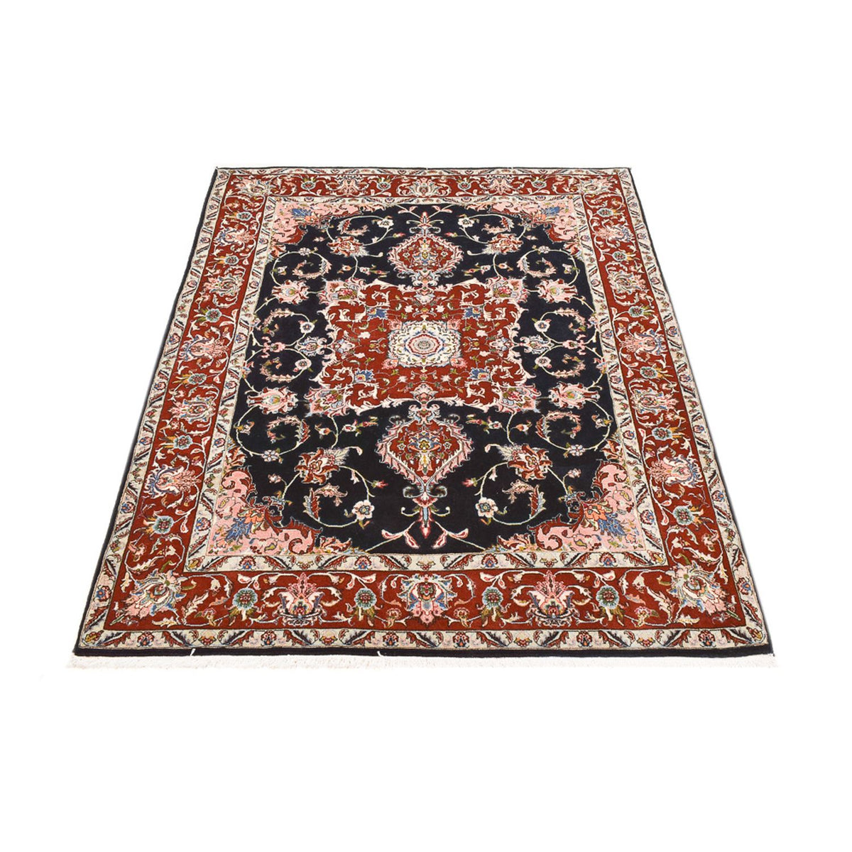 Perser Rug - Ghom - 180 x 140 cm - dark blue