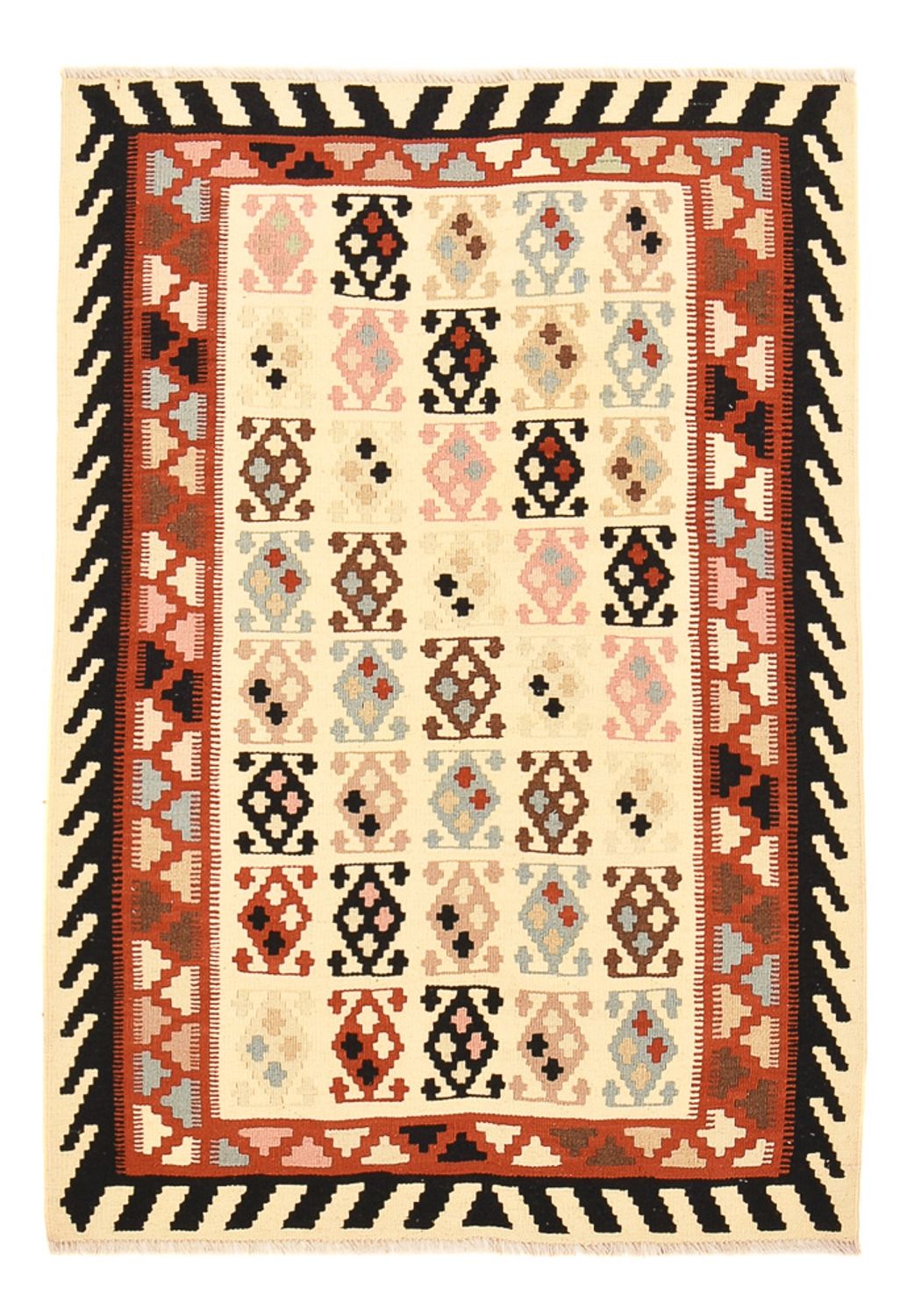 Kelim Rug - Oriental - 150 x 105 cm - beige
