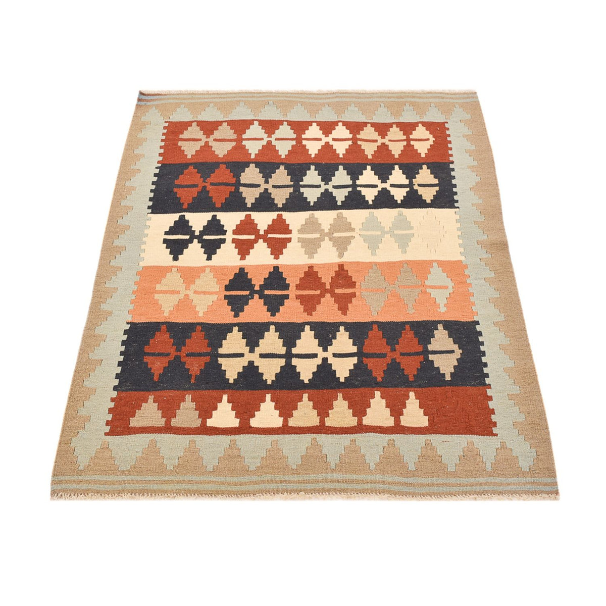 Kelim Rug - Oriental - 147 x 100 cm - multicolored