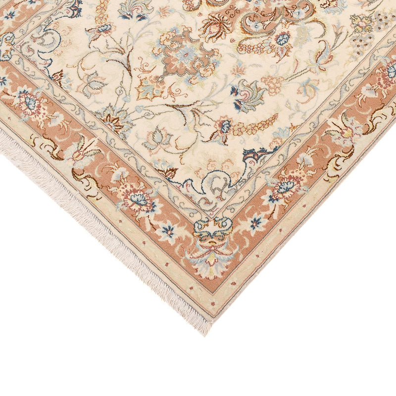 Runner Perser Rug - Tabriz - Royal - 370 x 87 cm - beige