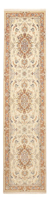 Runner Perser Rug - Tabriz - Royal - 372 x 87 cm - beige