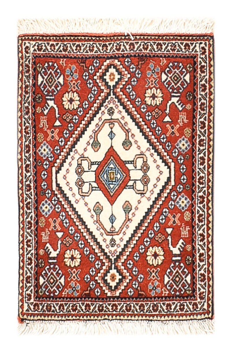 Gabbeh Rug - Kashkuli Perser - 60 x 35 cm - red