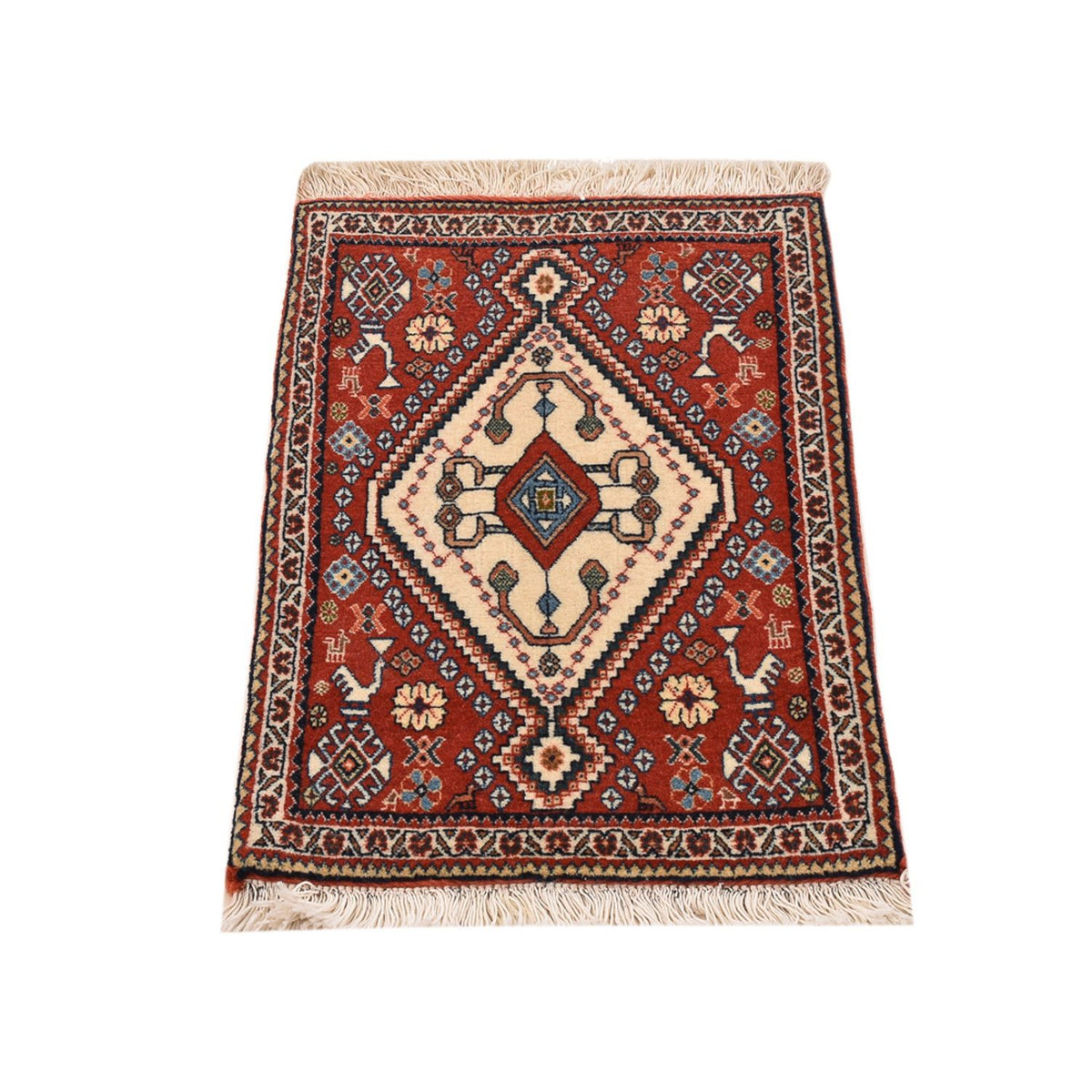 Gabbeh Rug - Kashkuli Perser - 60 x 35 cm - red