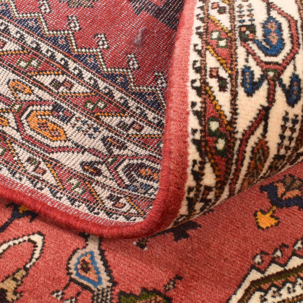 Perser Rug - Nomadic - 205 x 140 cm - red