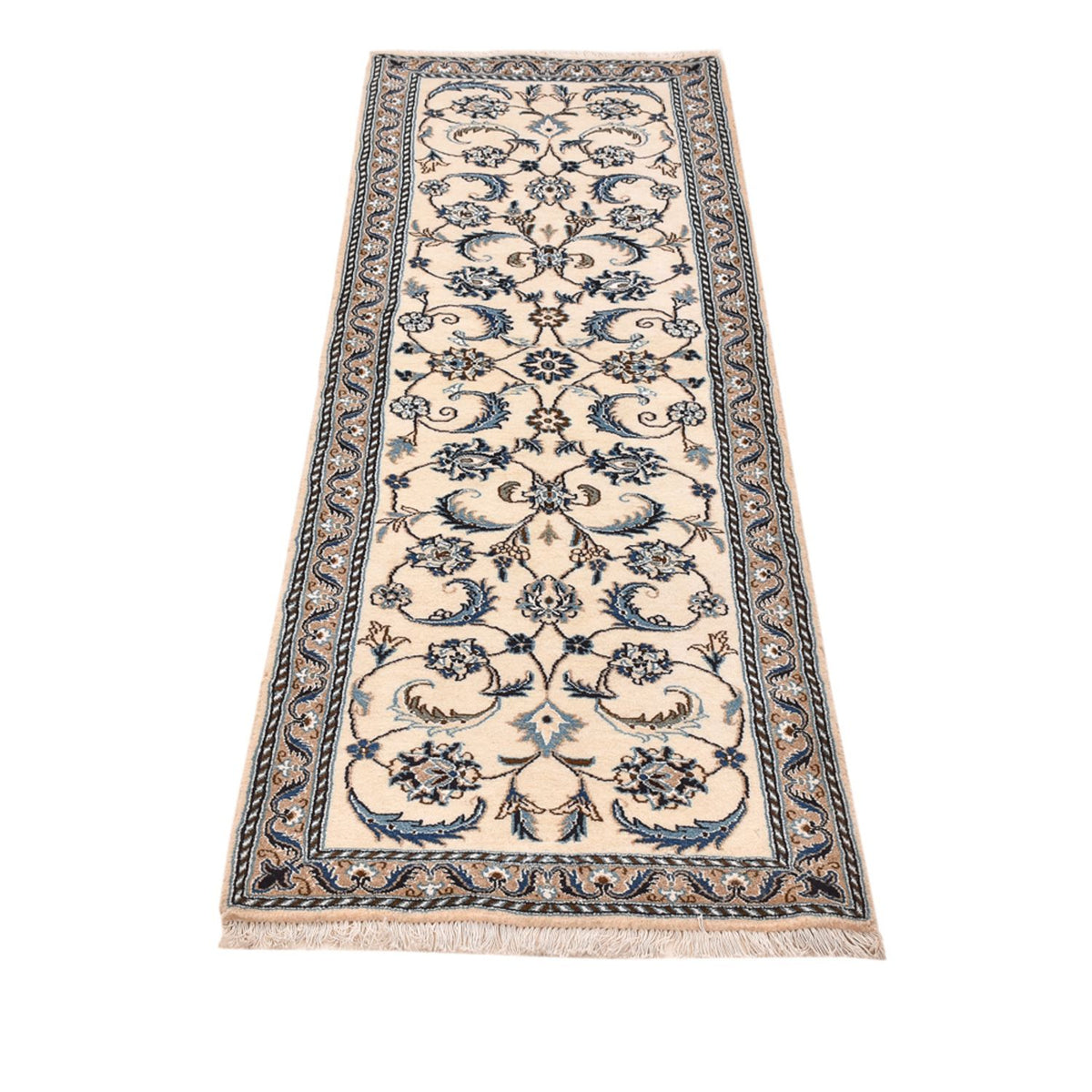 Runner Perser Rug - Nain - Royal - 200 x 60 cm - cream
