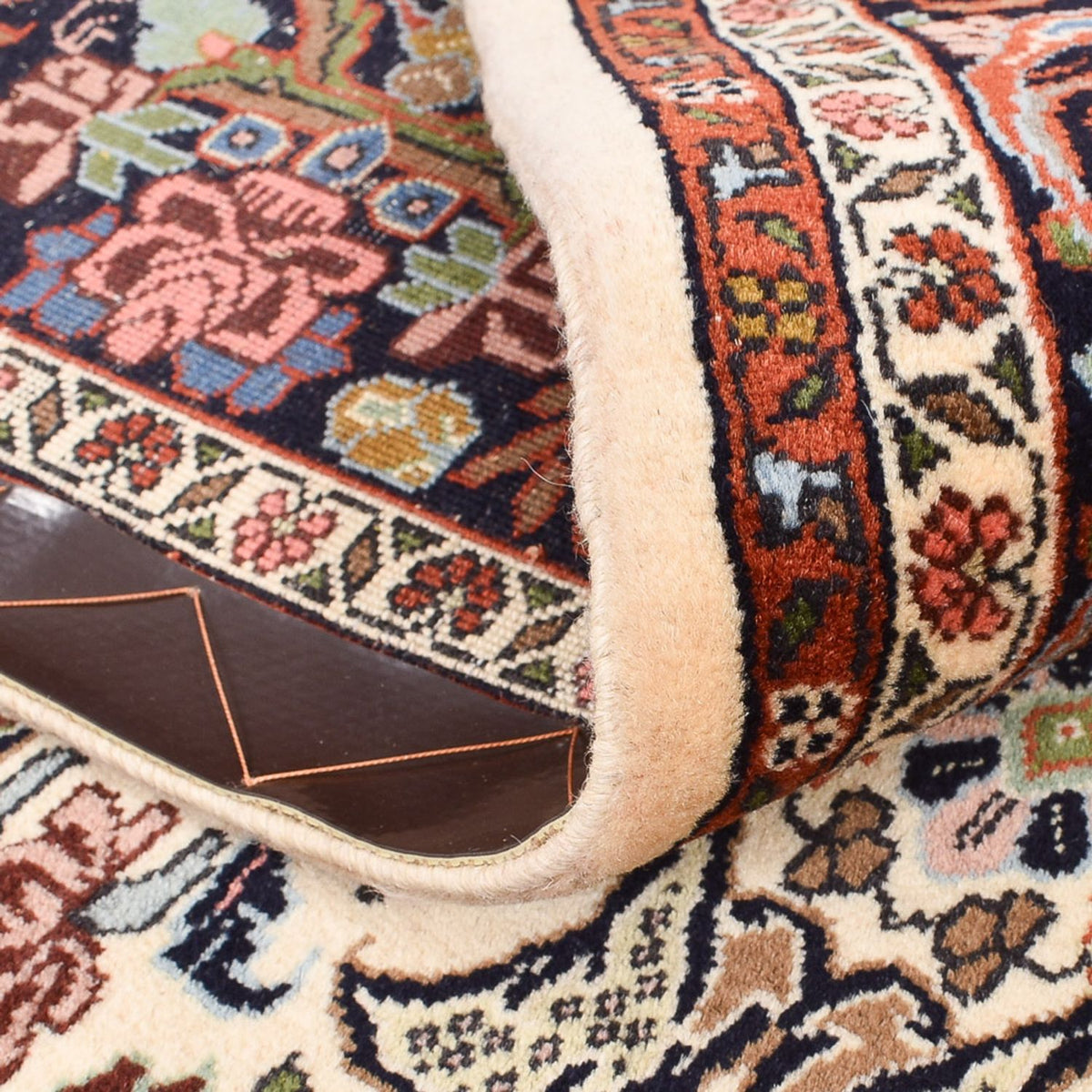 Perser Rug - Bidjar - 227 x 141 cm - dark beige