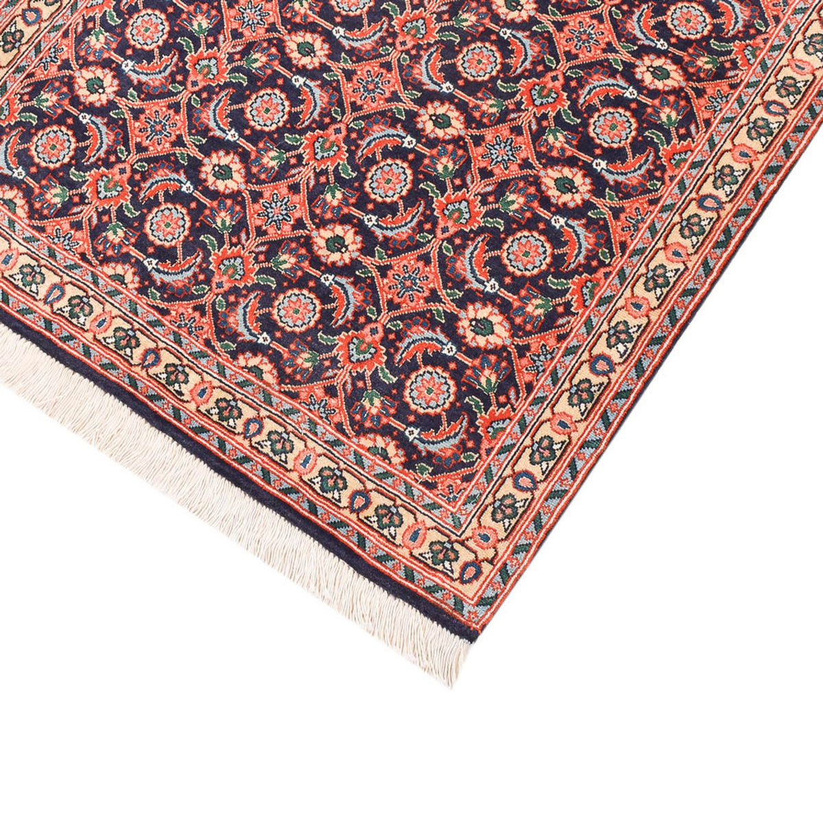 Runner Perser Rug - Tabriz - Royal - 192 x 64 cm - rust