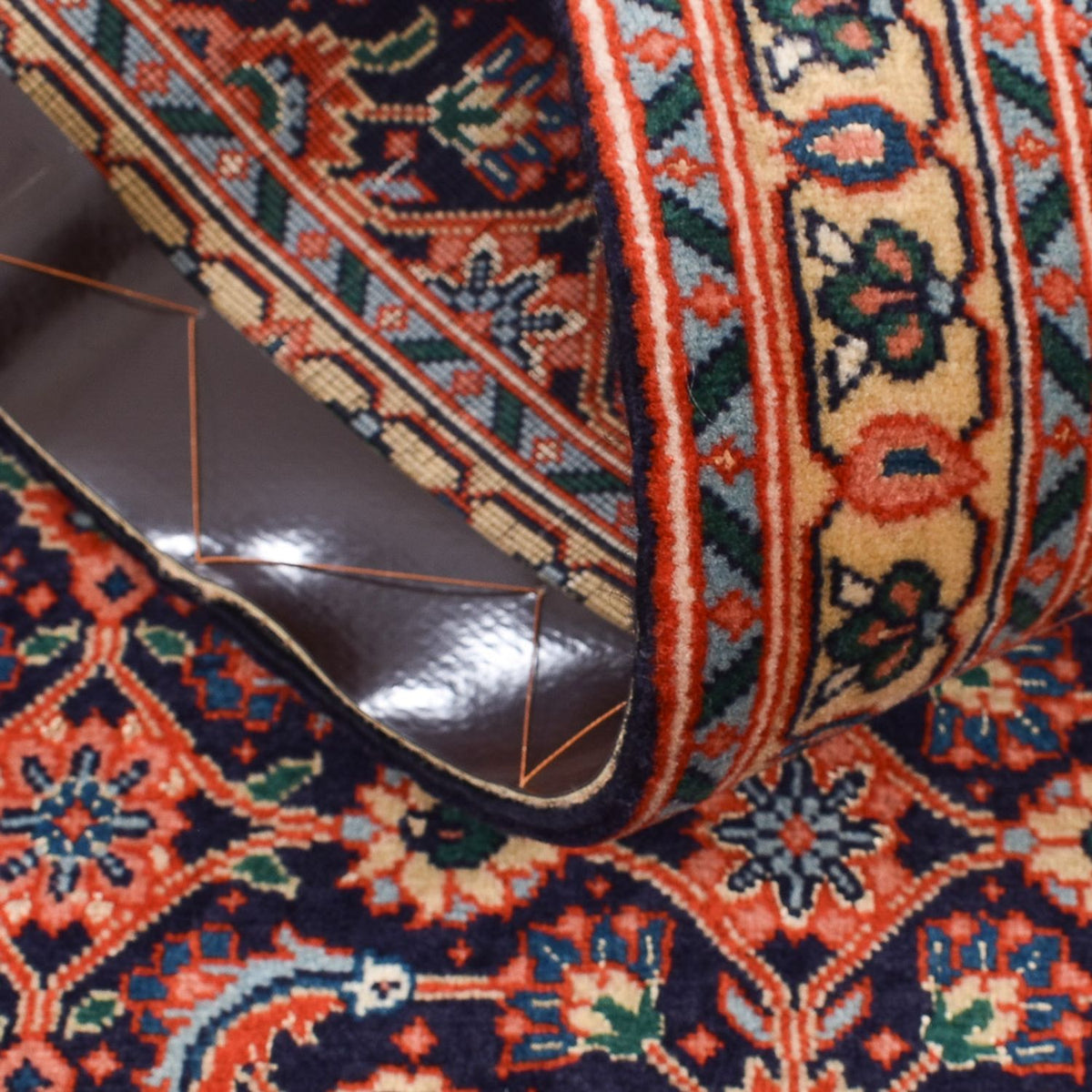 Runner Perser Rug - Tabriz - Royal - 192 x 64 cm - rust