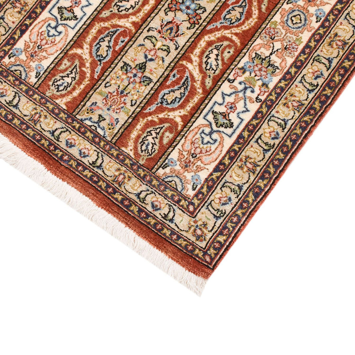 Runner Perser Rug - Ghom - Royal - 150 x 51 cm - dark beige