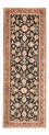 Runner Perser Rug - Ghom - Royal - 150 x 52 cm - dark blue