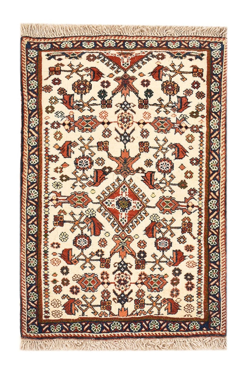 Gabbeh Rug - Kashkuli Perser - 60 x 40 cm - beige