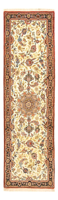Runner Perser Rug - Ghom - Royal - 195 x 58 cm - light beige