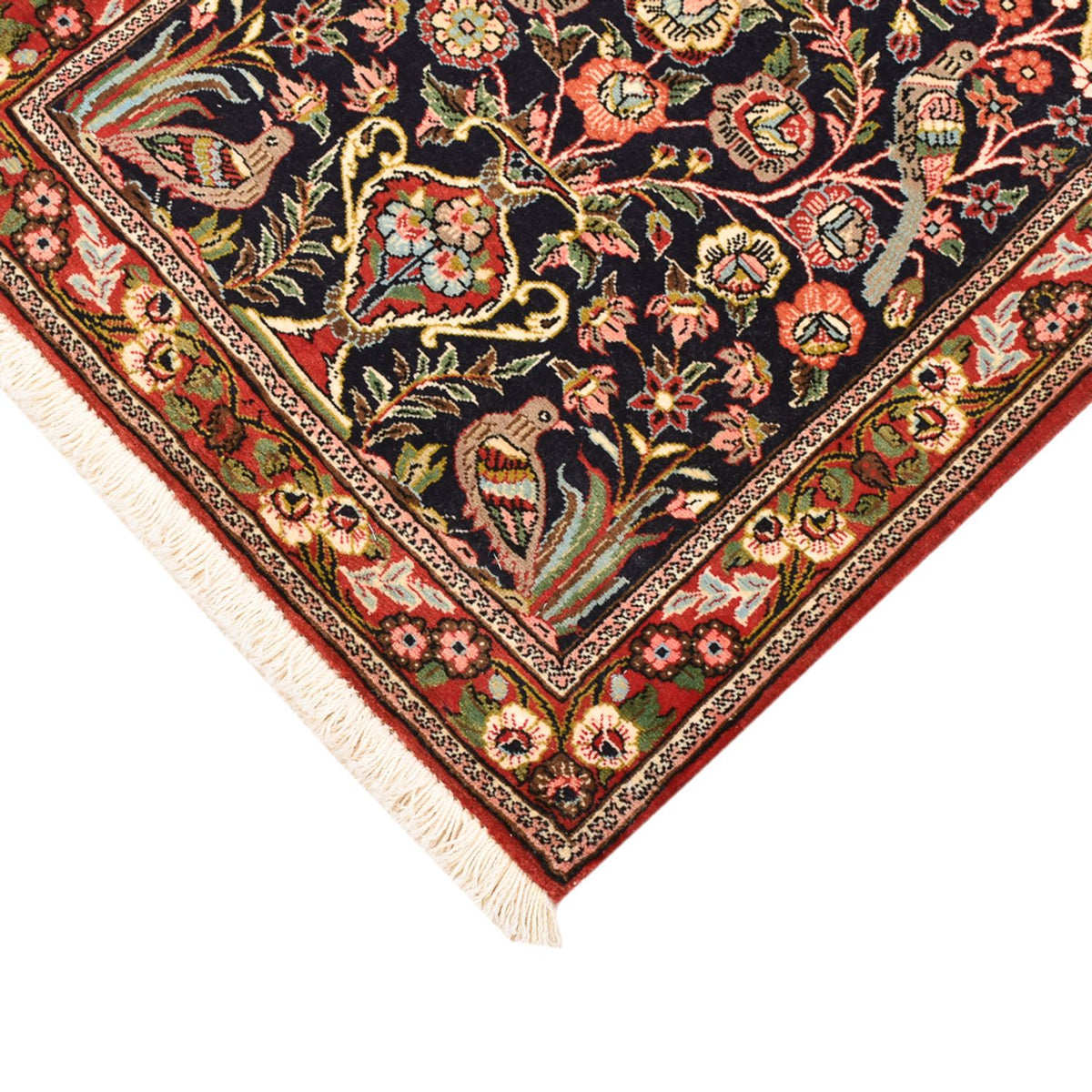 Perser Rug - Ghom - 81 x 57 cm - multicolored