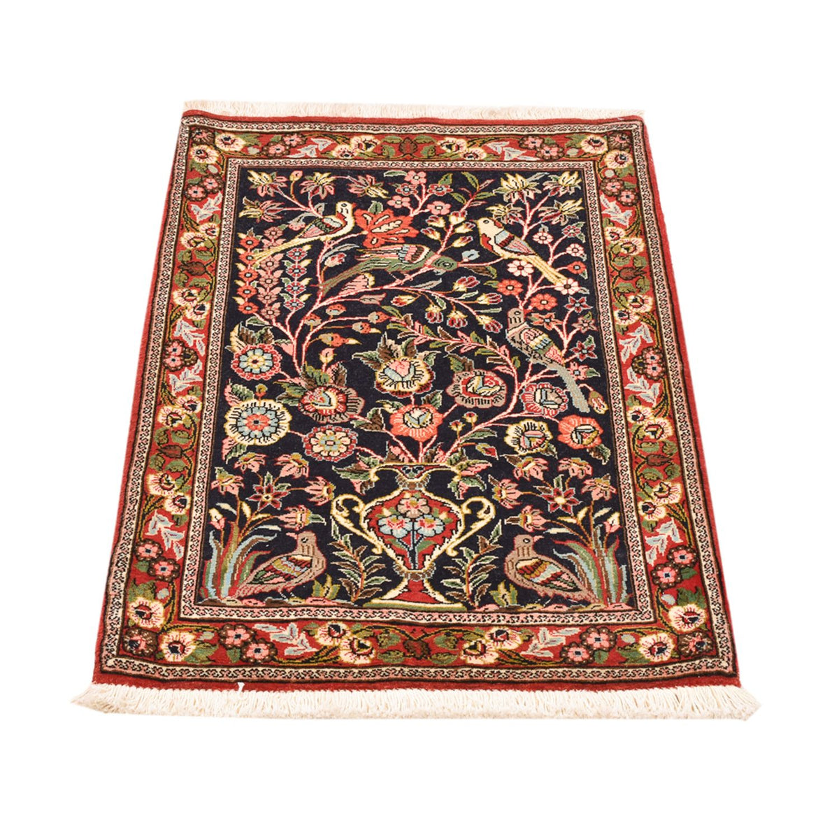 Perser Rug - Ghom - 81 x 57 cm - multicolored