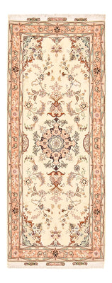 Runner Perser Rug - Tabriz - Royal - 210 x 81 cm - beige