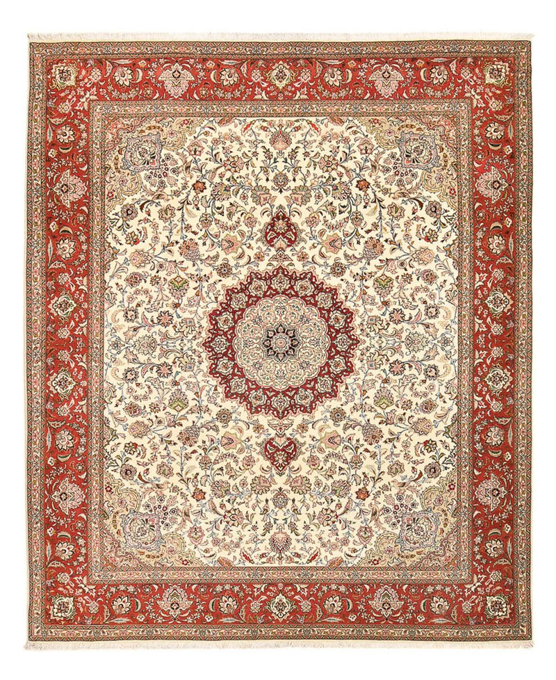 Tabriz - 50 Raj Rug 302x248cm - Persian Rugs