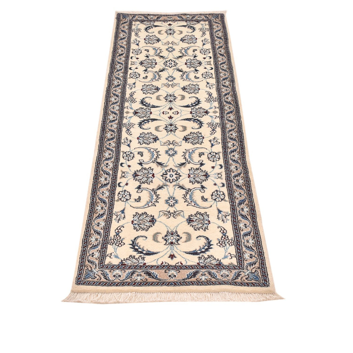 Runner Perser Rug - Nain - Royal - 202 x 58 cm - cream