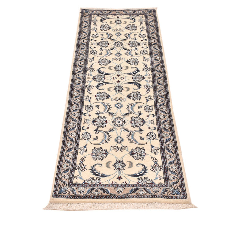 Runner Perser Rug - Nain - Royal - 202 x 58 cm - cream