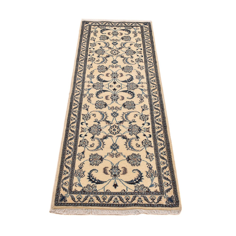 Runner Perser Rug - Nain - Royal - 199 x 60 cm - beige