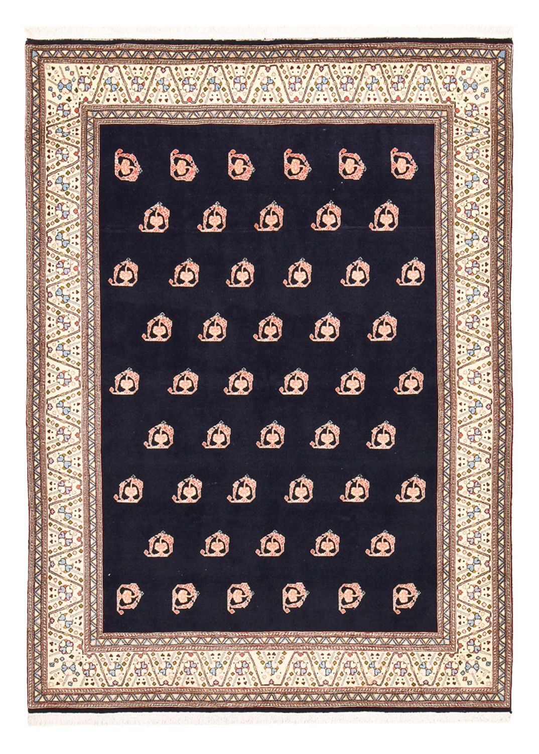 Gabbeh Rug - Kashkuli Perser - 240 x 175 cm - dark blue