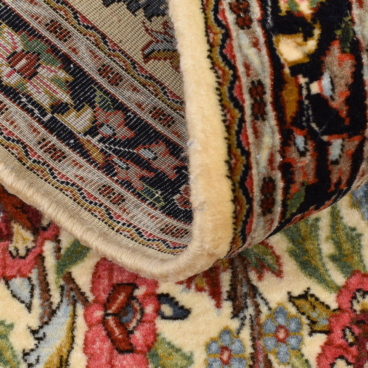 Runner Perser Rug - Ghom - Royal - 204 x 57 cm - beige