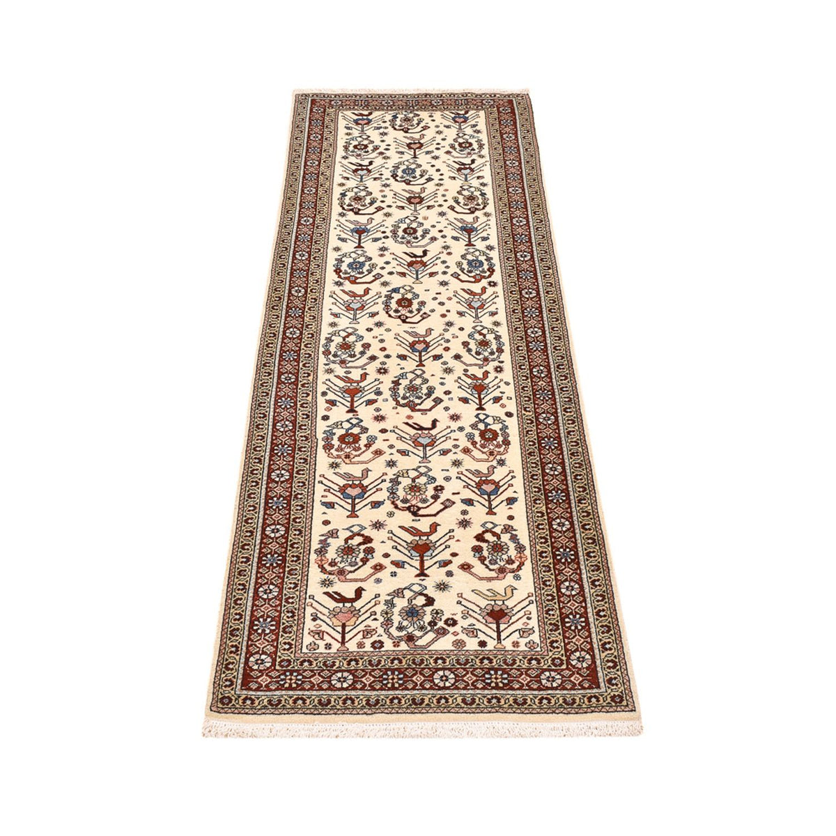 Runner Gabbeh Rug - Kashkuli Perser - 213 x 65 cm - beige