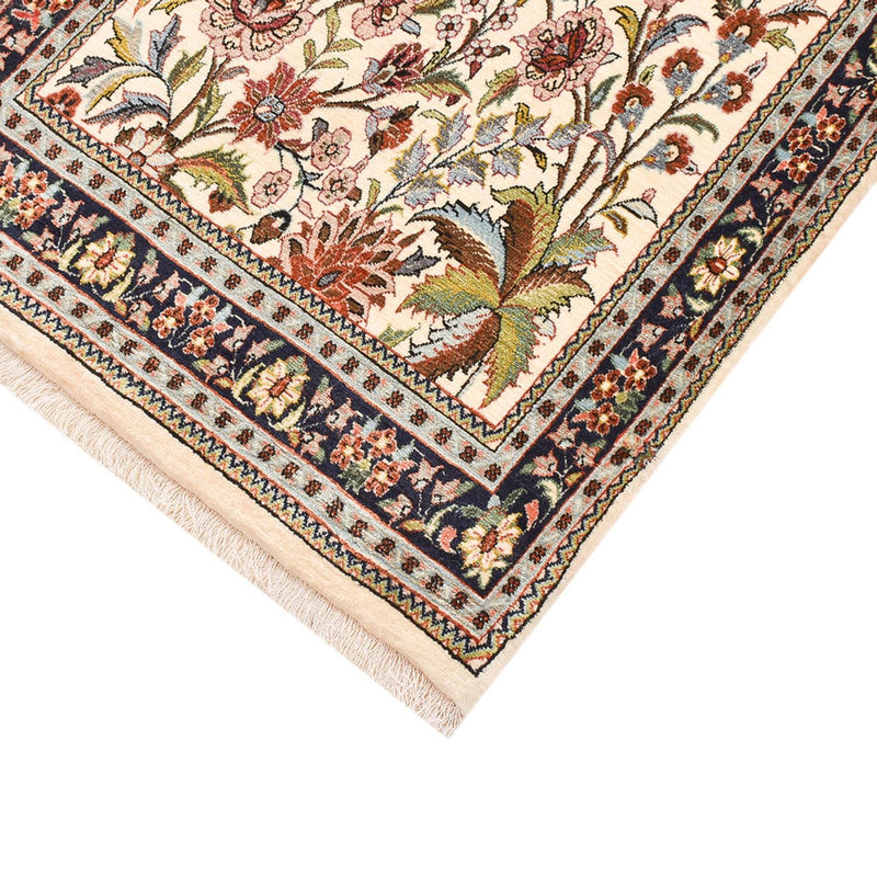 Runner Perser Rug - Ghom - Royal - 203 x 63 cm - light beige