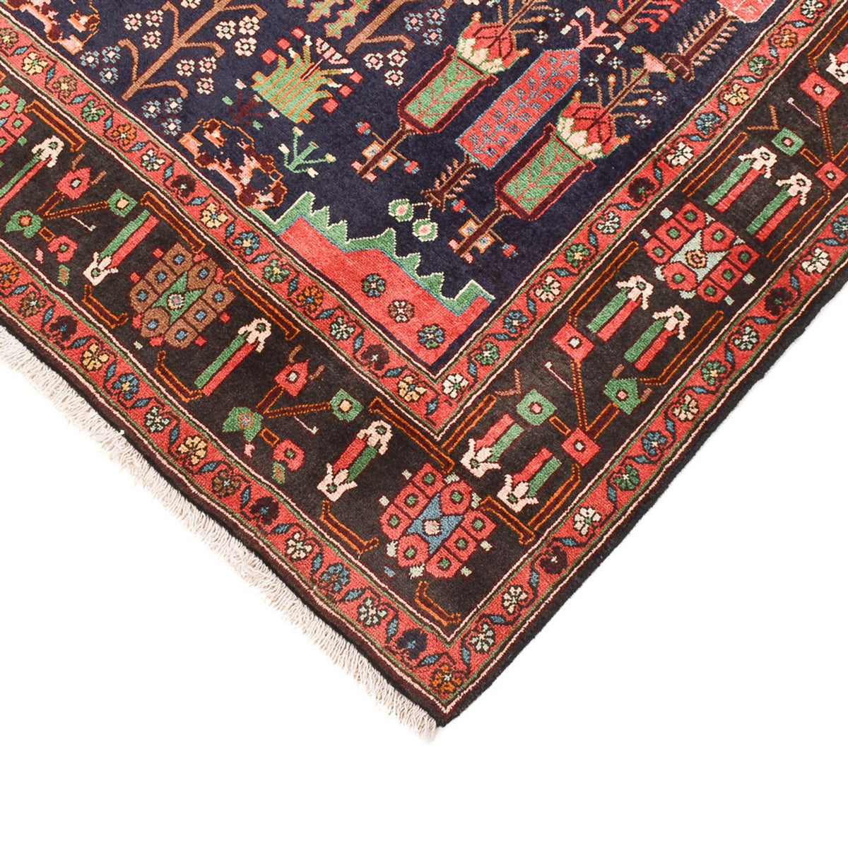 Perser Rug - Nomadic - 243 x 148 cm - light red