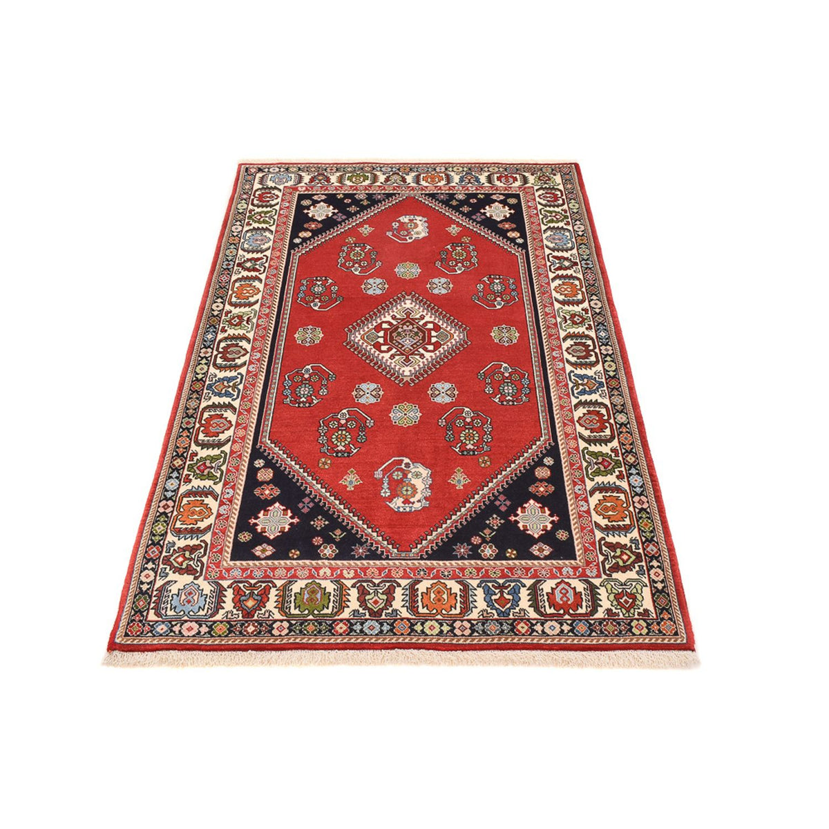 Gabbeh Rug - Kashkuli Perser - 203 x 124 cm - red