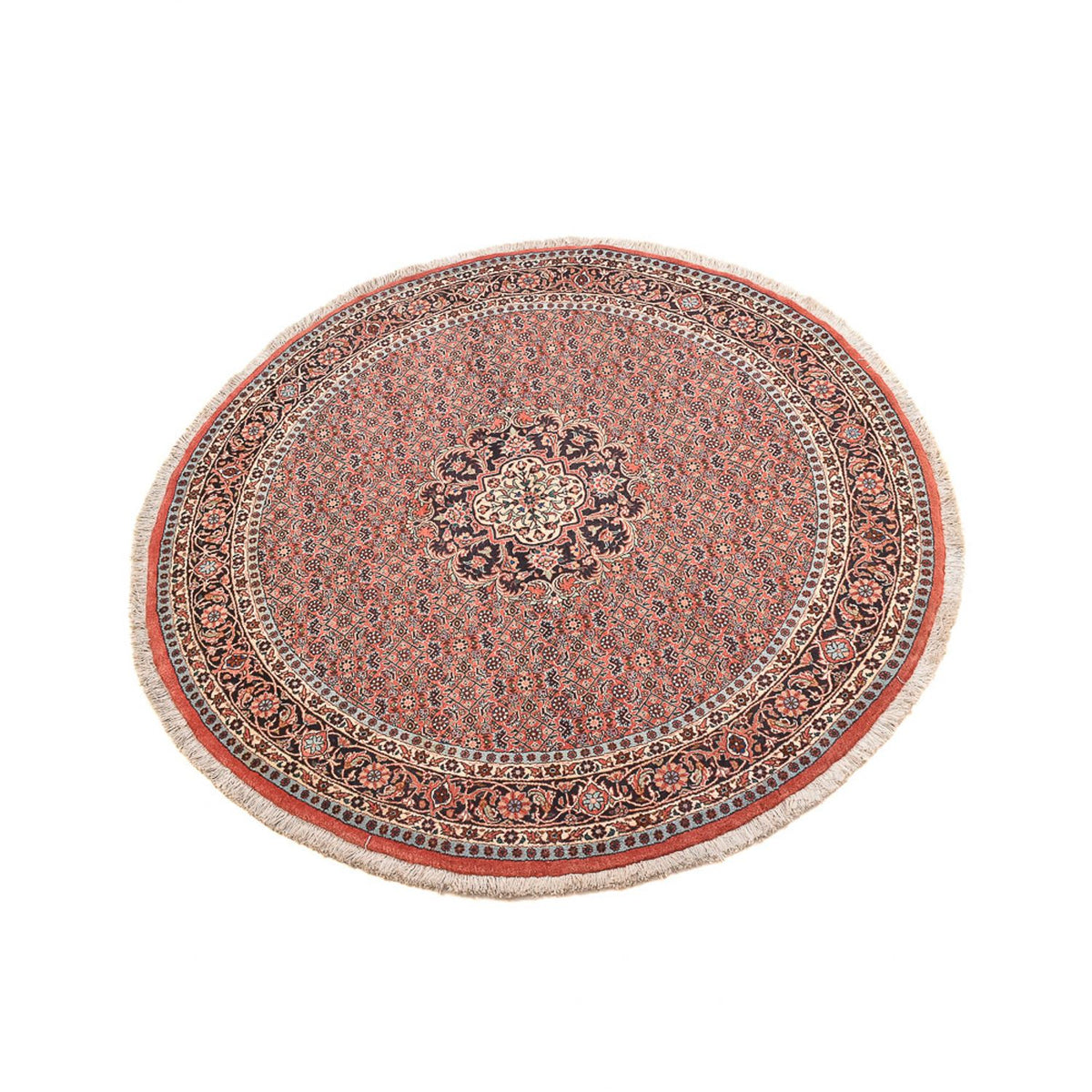 Perser Rug - Bidjar round  - 150 x 150 cm - light red